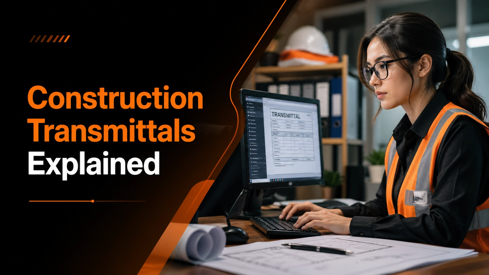 Virtual assistant working on construction transmittal management system