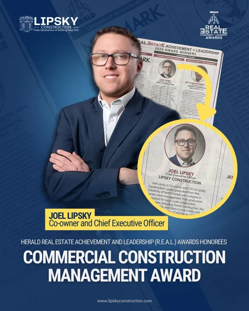 Commercial Construction Management Award
