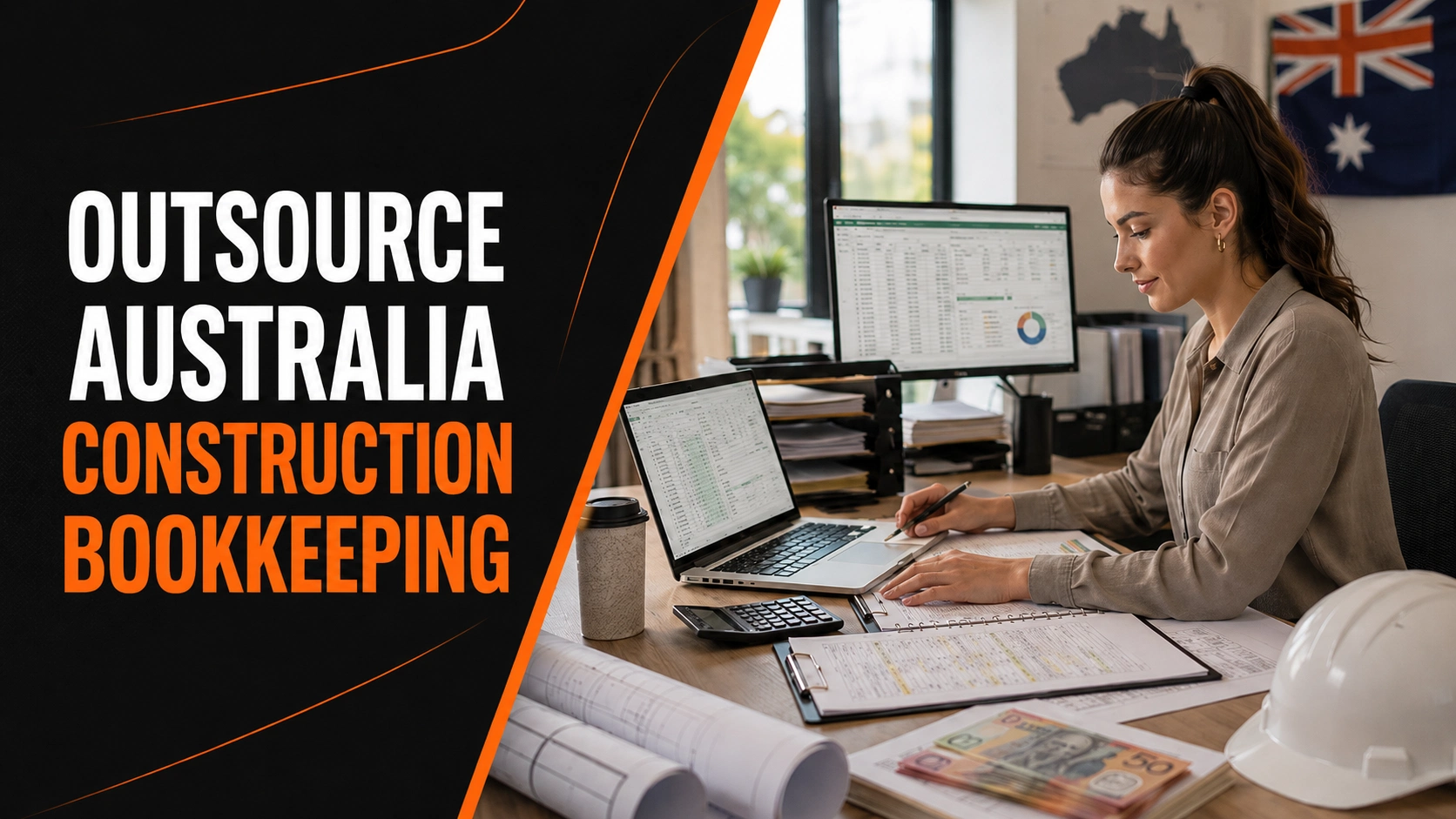 Construction bookkeeping virtual assistant supporting contractors in Australia